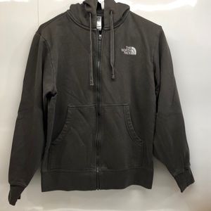 The North Face Zip Hoodie: Gray